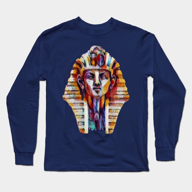 Egyptian Pharaoh Long Sleeve T-Shirt by Urbanic